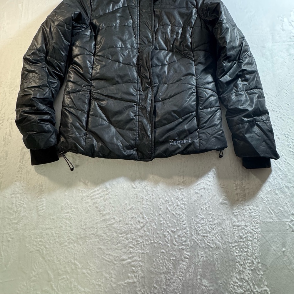 Zermatt Black Puffer Jacket
